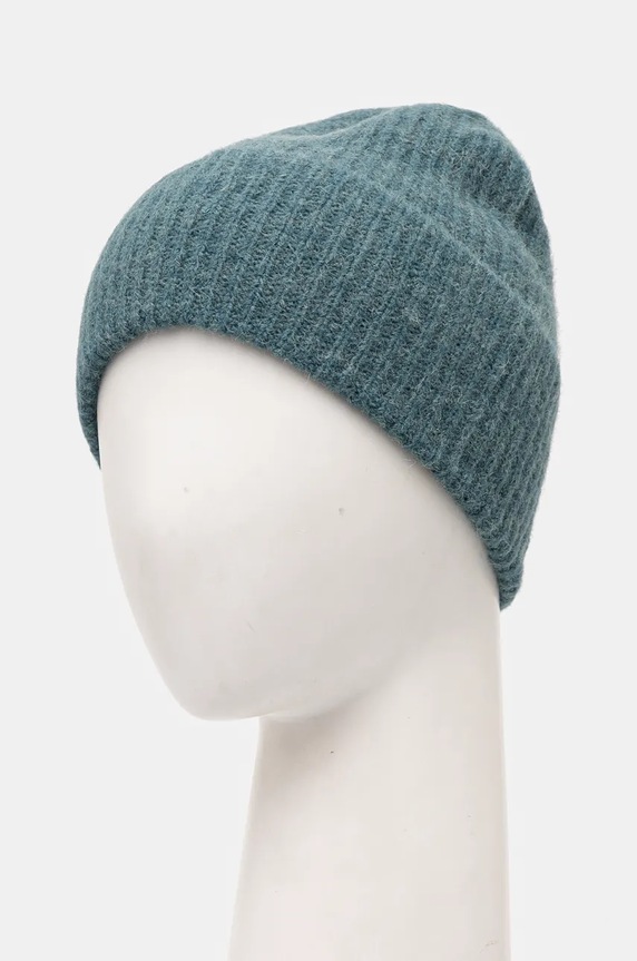 Peak Performance czapka z dodatkiem wełny Woolblend Hat G80628 turkusowy AW25