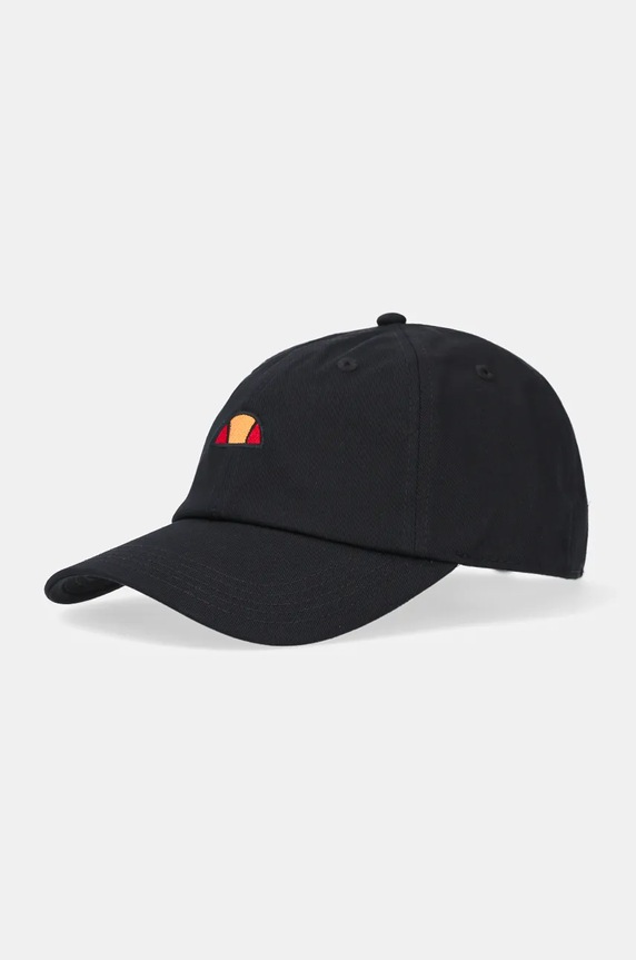 Памучна шапка с козирка Ellesse MARLON памук черен SATA3335