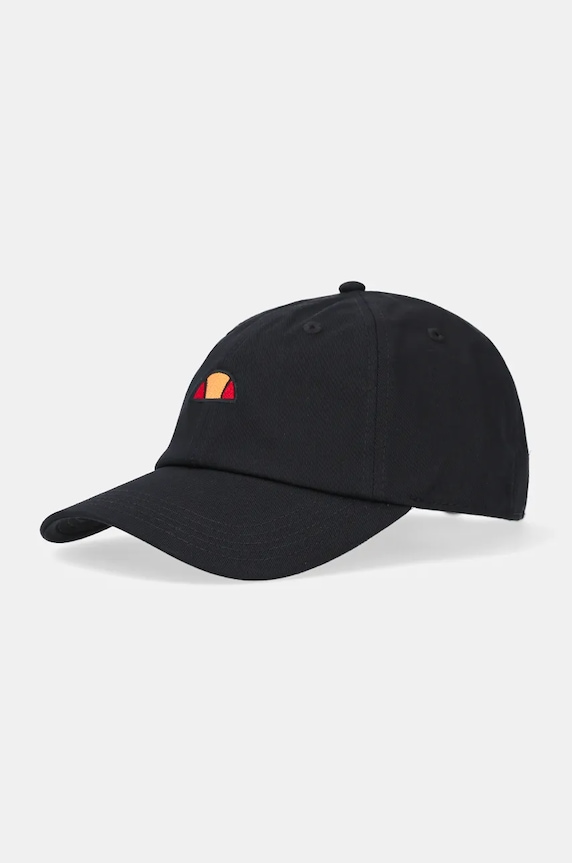 Памучна шапка с козирка Ellesse MARLON памук черен SATA3335
