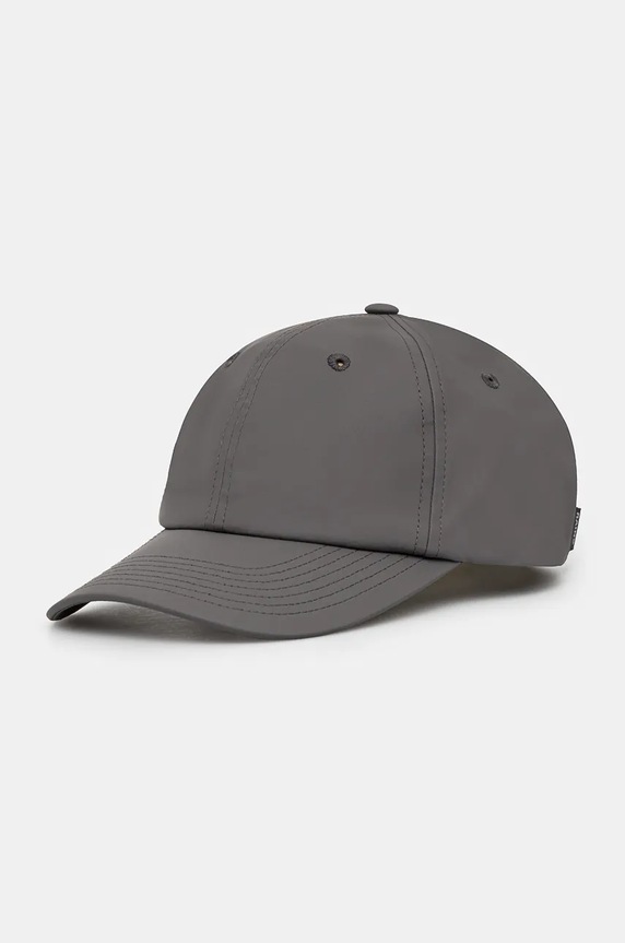 Кепка Rains Cap W1 гладкий серый 13600.13