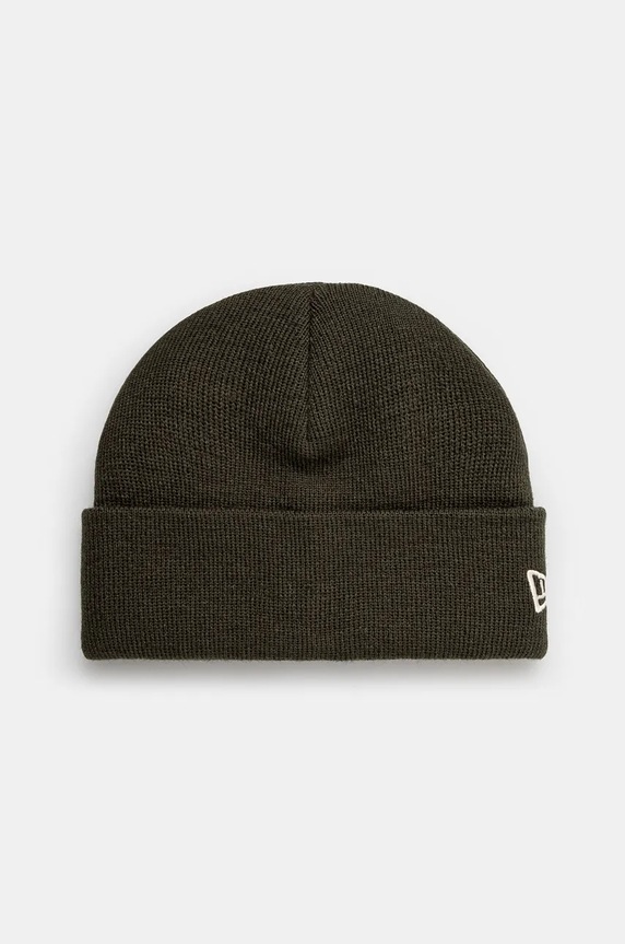 Kapa s dodatkom vune New Era SHORT CUFF KNIT natpis zelena 60565450
