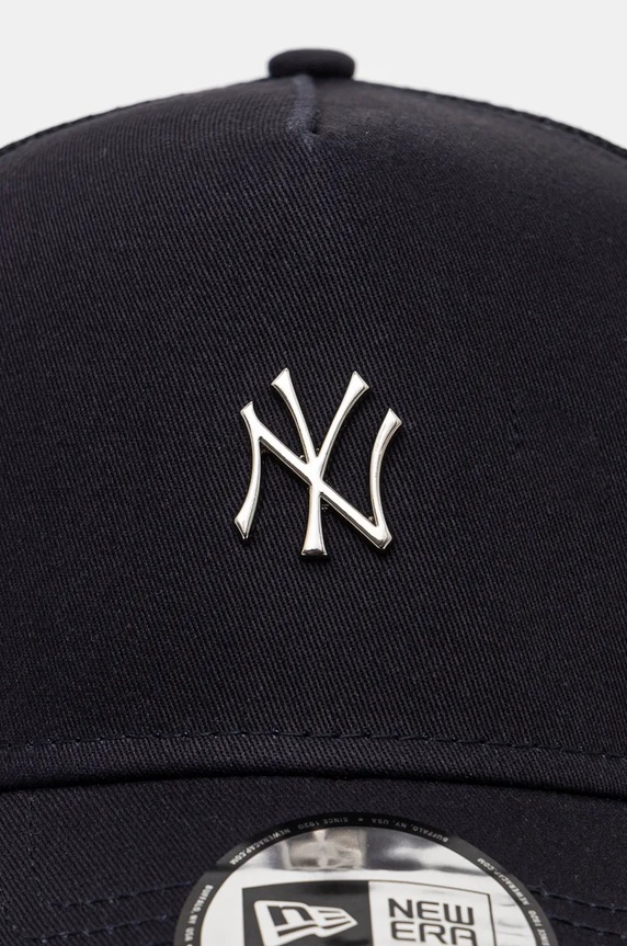 New Era baseball cap METALLIC TRUCKER NEW YORK YANKEES 60565182 navy AW24