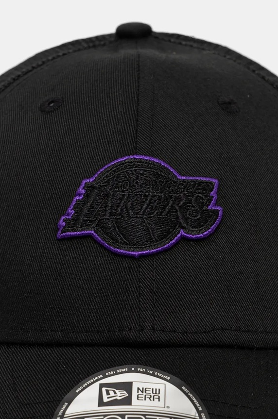 Šiltovka New Era 9FORTY® TRUCKER LOS ANGELES LAKERS čierna 60565548