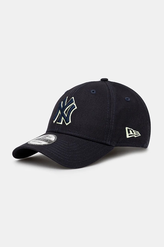 New Era cotton baseball cap TEAM OUTLINE 9FORTY® NEW YORK YANKEES cotton navy 60565115
