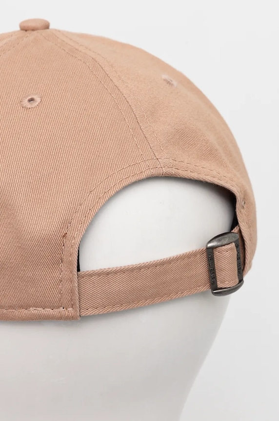 Bavlněná baseballová čepice New Era PIN 9FORTY® 60565470 hnědá AW24