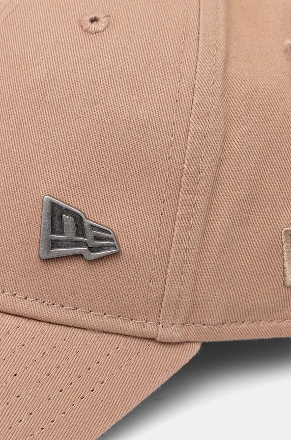 Bavlněná baseballová čepice New Era PIN 9FORTY® hnědá 60565470