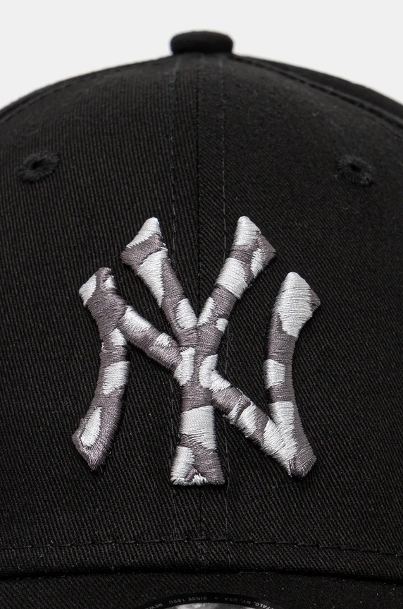 New Era cotton baseball cap SEASONAL INFILL 9FORTY® NEW YORK YANKEES 60565121 black AW24