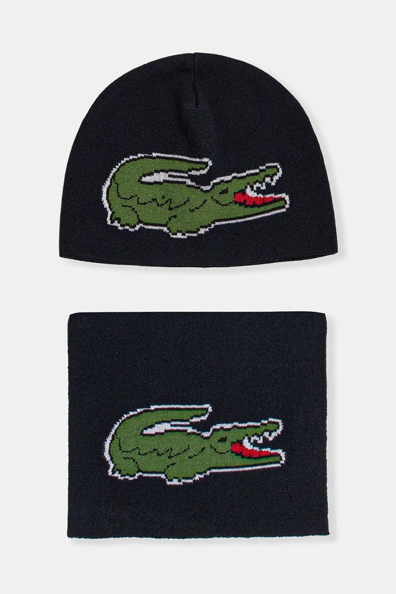 Комплект Lacoste вовна темно-синій RB1515