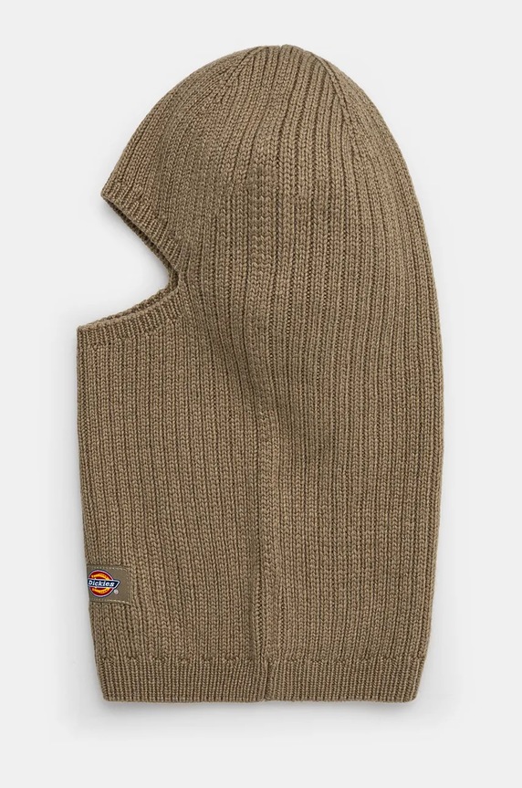 Dickies csősál gyapjúkeverékből RIB zöld DK0A4Z32