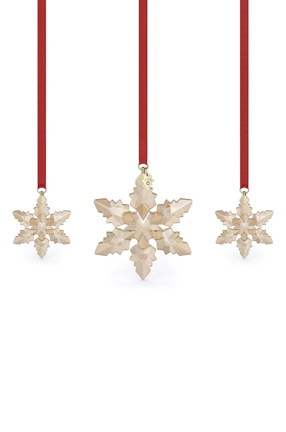 Swarovski dekoracja ANNUAL EDITION 3-pack transparentny 5674401
