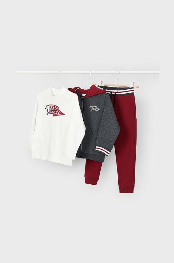 Παιδική φόρμα Mayoral στάμπα κόκκινο 4878.5B.Mini.9BYH