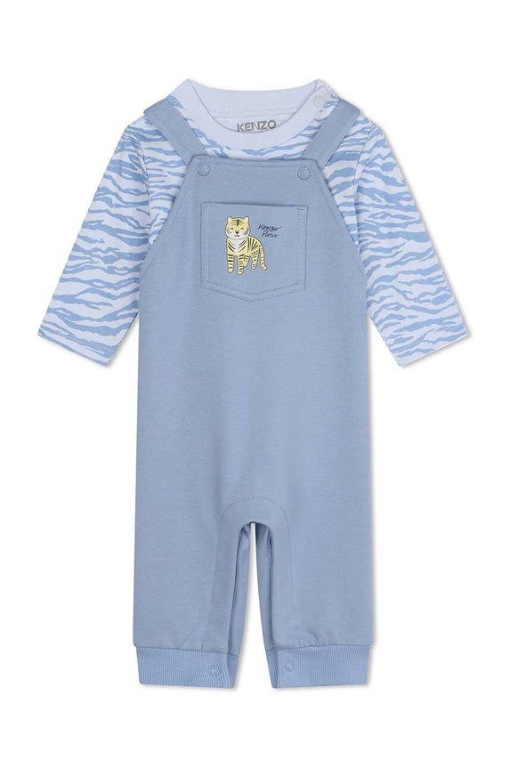 Kenzo Kids compleu bebe cu modele albastru K60448.54.81