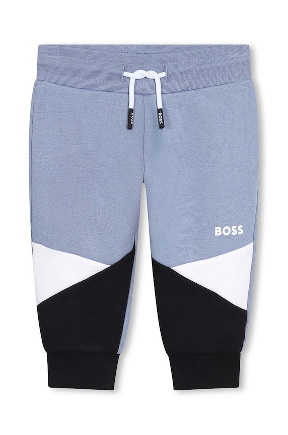 Βρεφική φόρμα BOSS J51262.71.81 γκρί