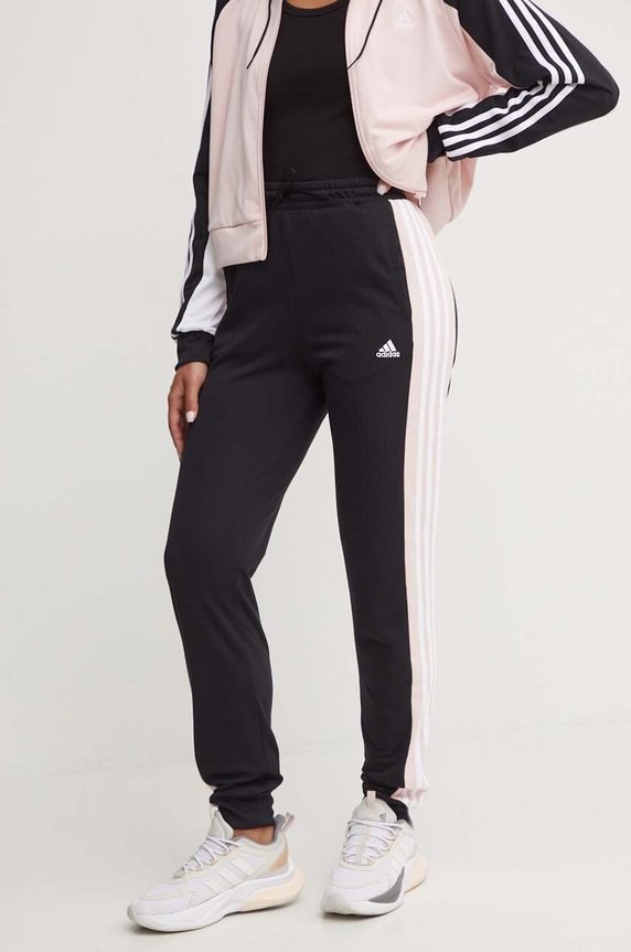 adidas tuta da ginnastica Boldblock nero IX3744