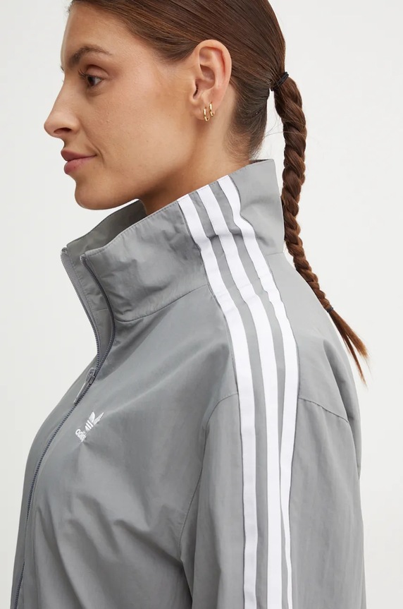 Mikina adidas Originals sivá JD5329