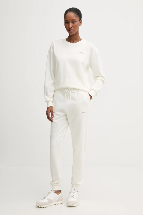 Βαμβακερή φόρμα Fila βαμβάκι μπεζ FPW4181