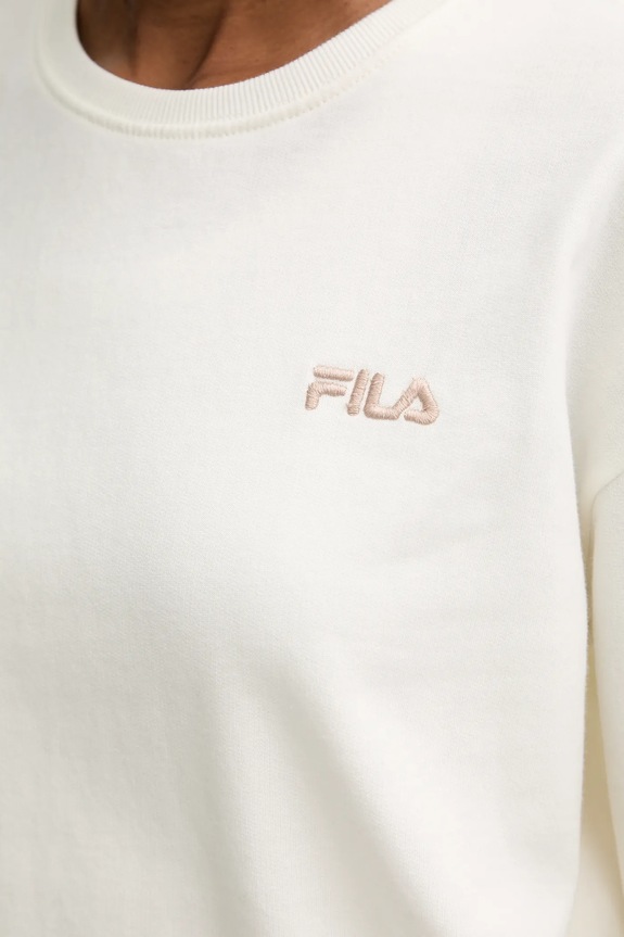 Βαμβακερή φόρμα Fila FPW4181 μπεζ