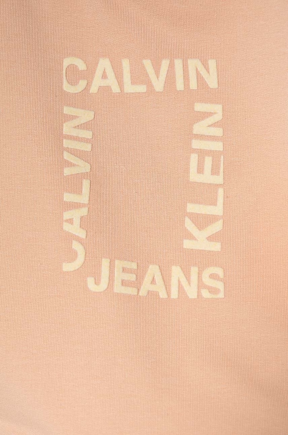 Djevojčice Trenirka za bebe Calvin Klein Jeans IN0IN00213.G.9BYH narančasta