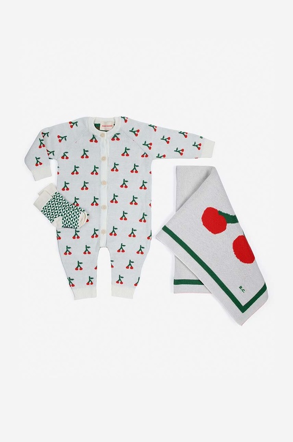 Sada pre bábätká Bobo Choses Cherry 224AB109 biela AW24