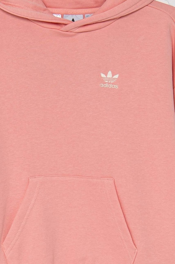 Djevojčice Dječja trenirka adidas Originals HOODIE SET IX9818 narančasta