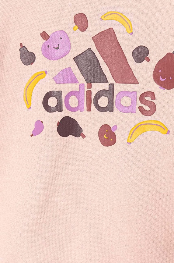 Tepláková súprava pre bábätká adidas I FRUIT FLOG ružová JF4486