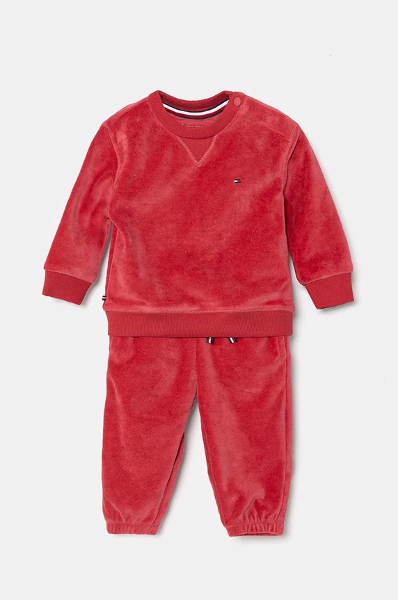 Tommy Hilfiger dres niemowlęcy dzianina różowy KN0KN01922.9BYH