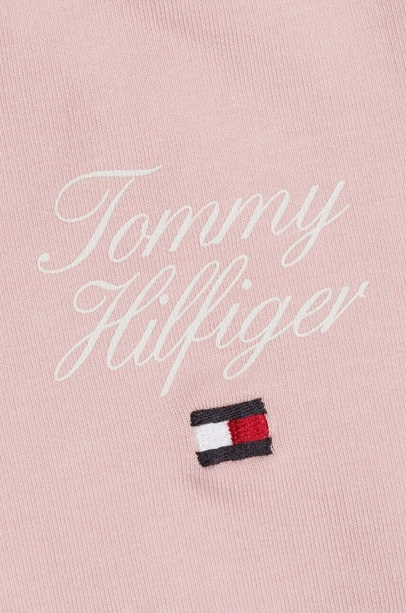 Dziewczynka Tommy Hilfiger dres niemowlęcy KN0KN01939.G.9BYH różowy