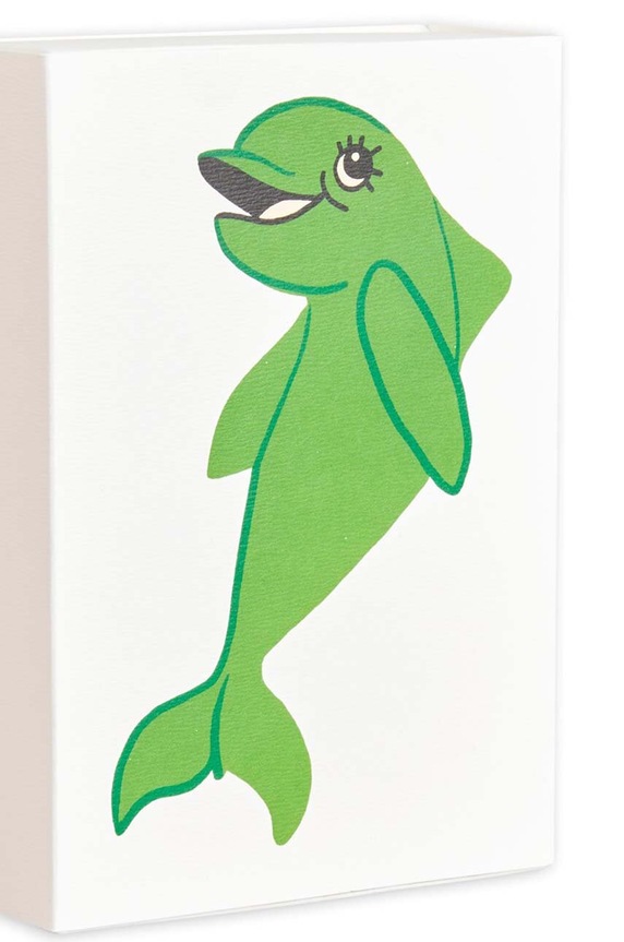 Σετ μωρού Mini Rodini Dolphin πράσινο 2464010675