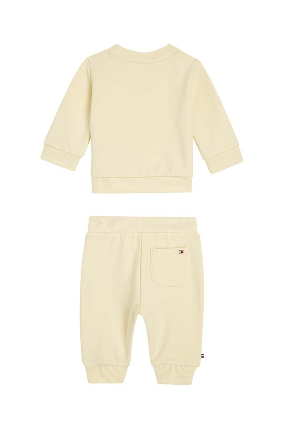 Tommy Hilfiger dres niemowlęcy KN0KN01863.9BYH żółty AW24