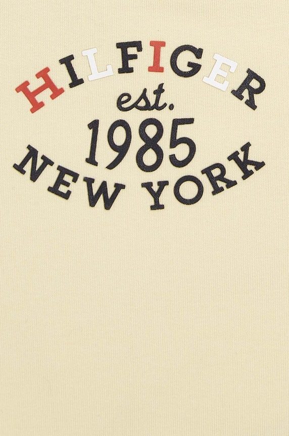 Chłopiec Tommy Hilfiger dres niemowlęcy KN0KN01863.9BYH żółty