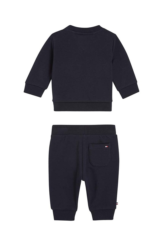 Tommy Hilfiger dres niemowlęcy KN0KN01863.9BYH granatowy AW24
