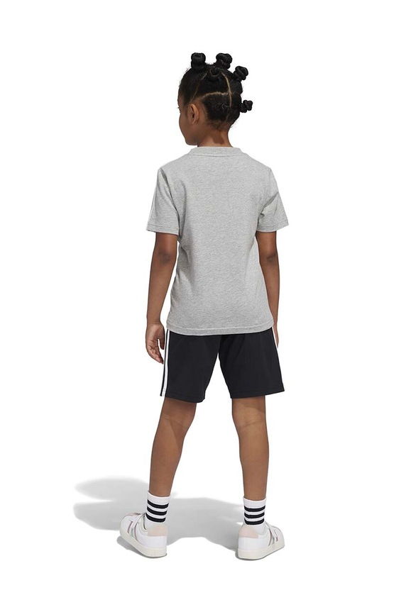 adidas komplet bawełniany dziecięcy LK 3S CO T SET IV7439