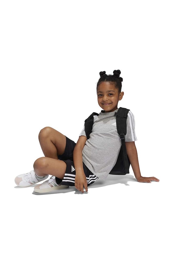 adidas komplet bawełniany dziecięcy LK 3S CO T SET IV7439
