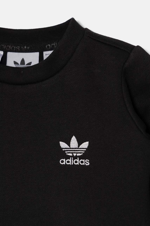 Chłopiec adidas Originals dres dziecięcy TREFOIL CS IW1009 czarny