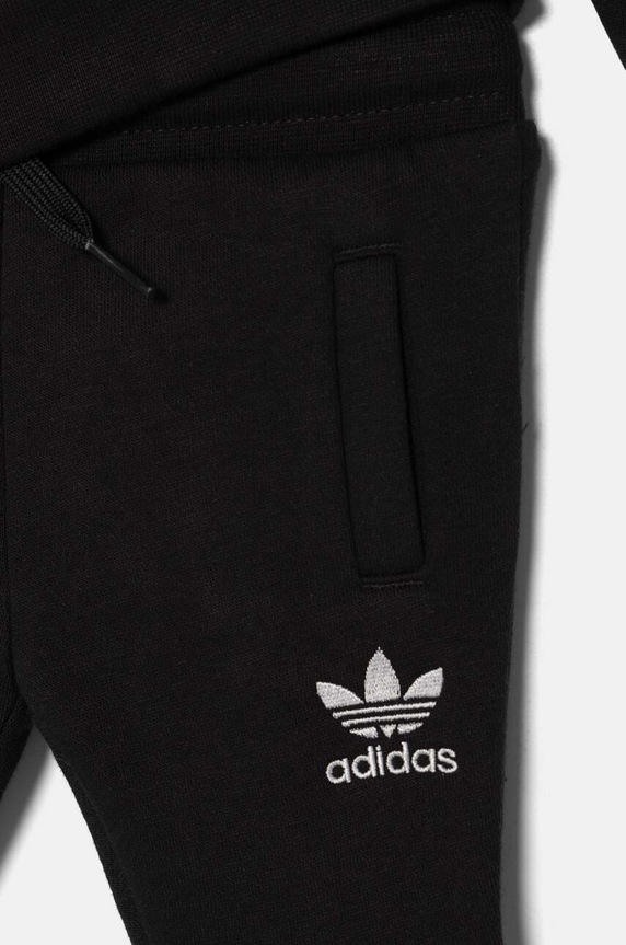 adidas Originals dres dziecięcy TREFOIL CS czarny IW1009