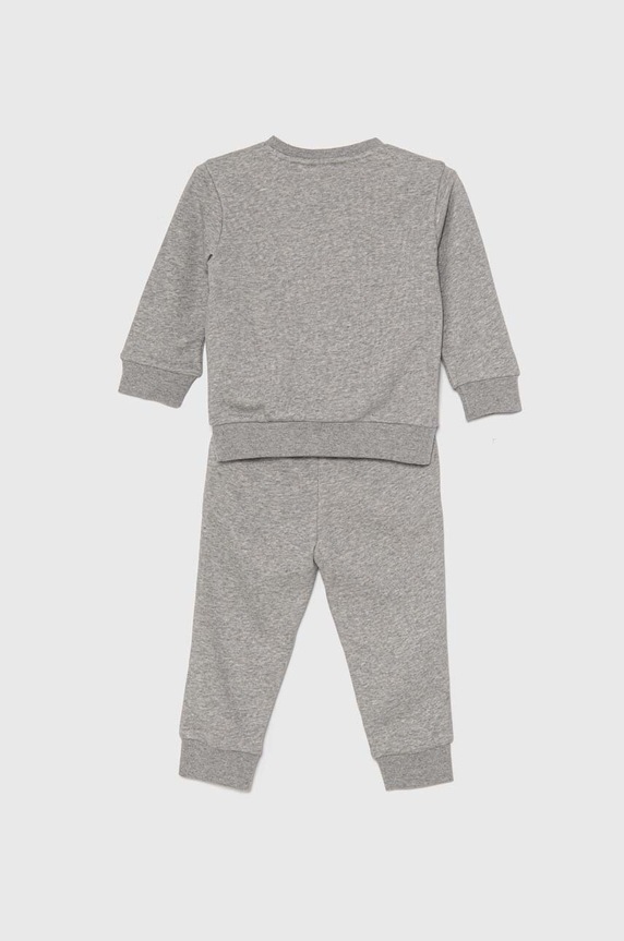 Dětská tepláková souprava adidas Originals CREW SET IW1011 šedá AW24