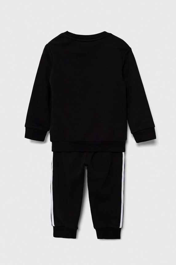 Dječja trenirka adidas Originals CREW SET IX5150 crna AW24