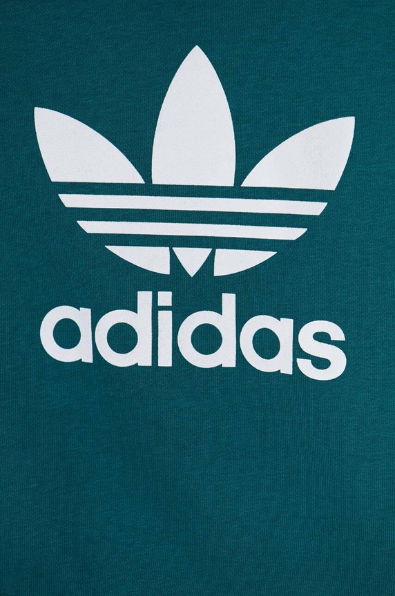 Băieți adidas Originals trening copii HOODIE SET IX5166 turcoaz
