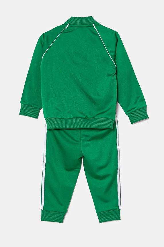Dječja trenirka adidas Originals SST TRACKSUIT IX5176 zelena SS25