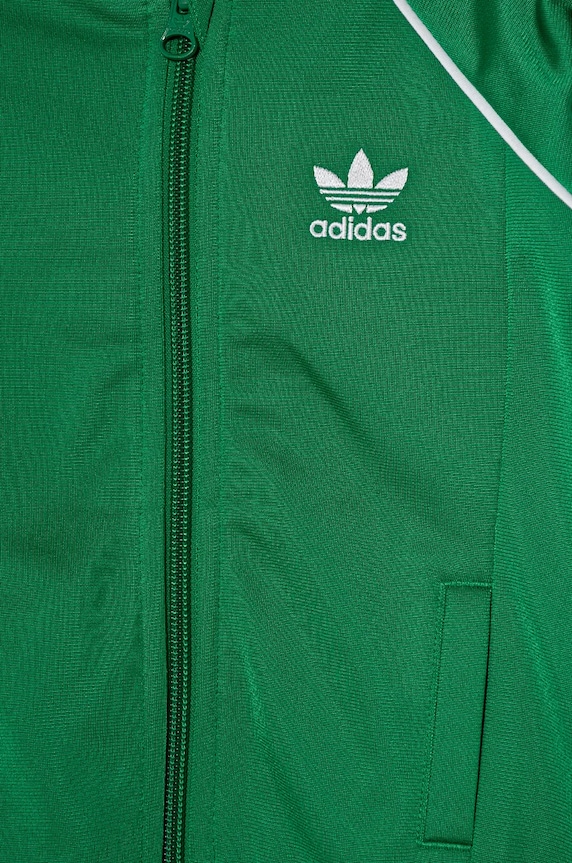 Dječja trenirka adidas Originals SST TRACKSUIT zelena IX5176