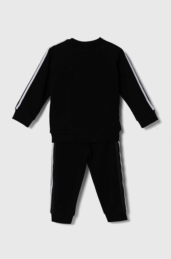 Dětská tepláková souprava adidas Originals CREW SET IX7517 černá AW24