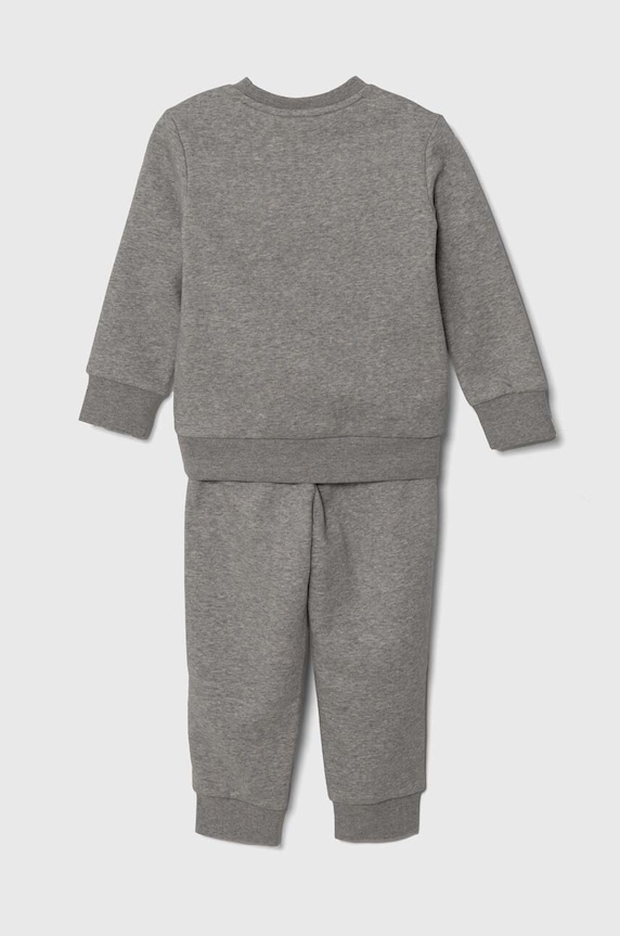 Dječja trenirka adidas Originals TREFOIL CS IX9834 siva AW24