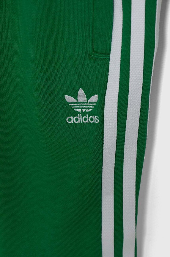 Dječja trenirka adidas Originals TREFOIL CREW SE zelena IY4783