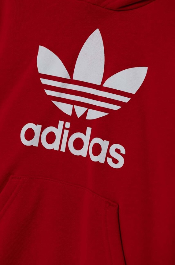 Хлопчик Дитячий спортивний костюм adidas Originals HOODIE SET IY4787 червоний