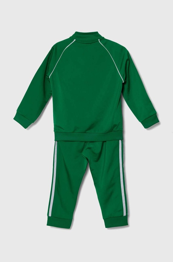 Момче Детски анцуг adidas Originals SST TRACKSUIT IY4791 зелен
