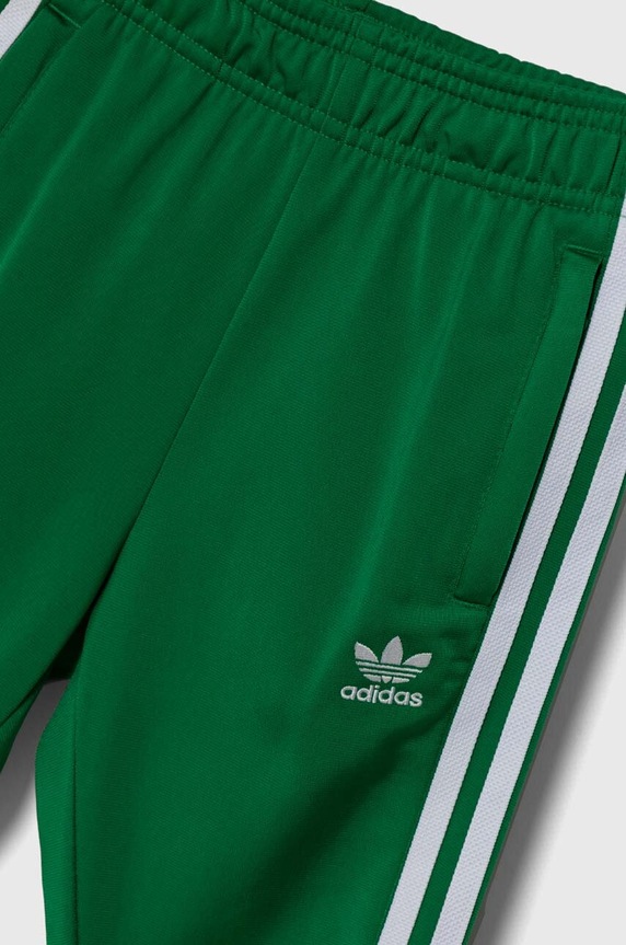 Детски анцуг adidas Originals SST TRACKSUIT зелен IY4791