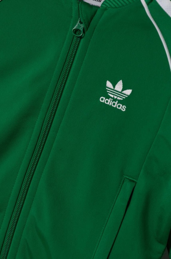 Детски анцуг adidas Originals SST TRACKSUIT IY4791 зелен