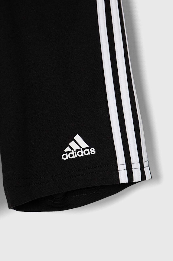 adidas komplet bawełniany dziecięcy I 3S SPORT SET szary IY5091