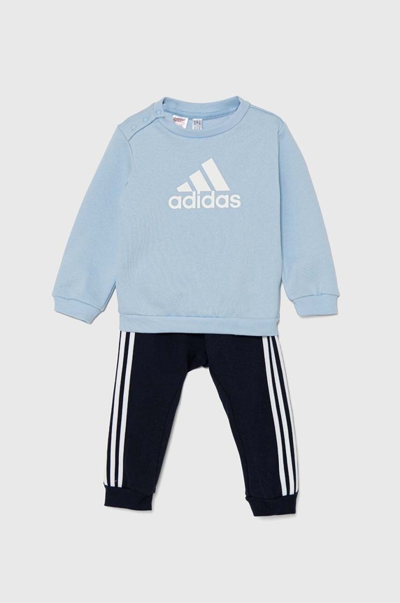 Παιδική φόρμα adidas I BOS LOGOOG πλεκτό ύφασμα μπλε IY9957