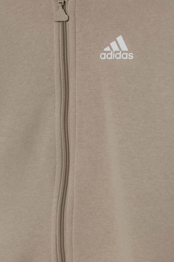 adidas dres dziecięcy I 3S FZ FLOG beżowy IZ4992